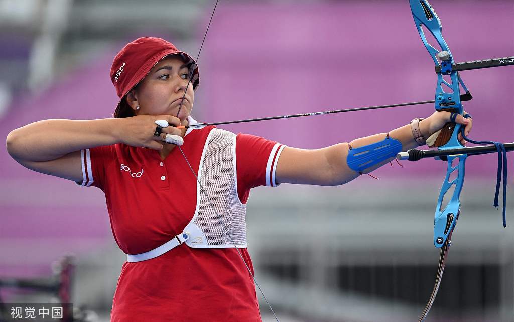 爱游戏入口-射箭比赛俄罗斯选手获得金牌