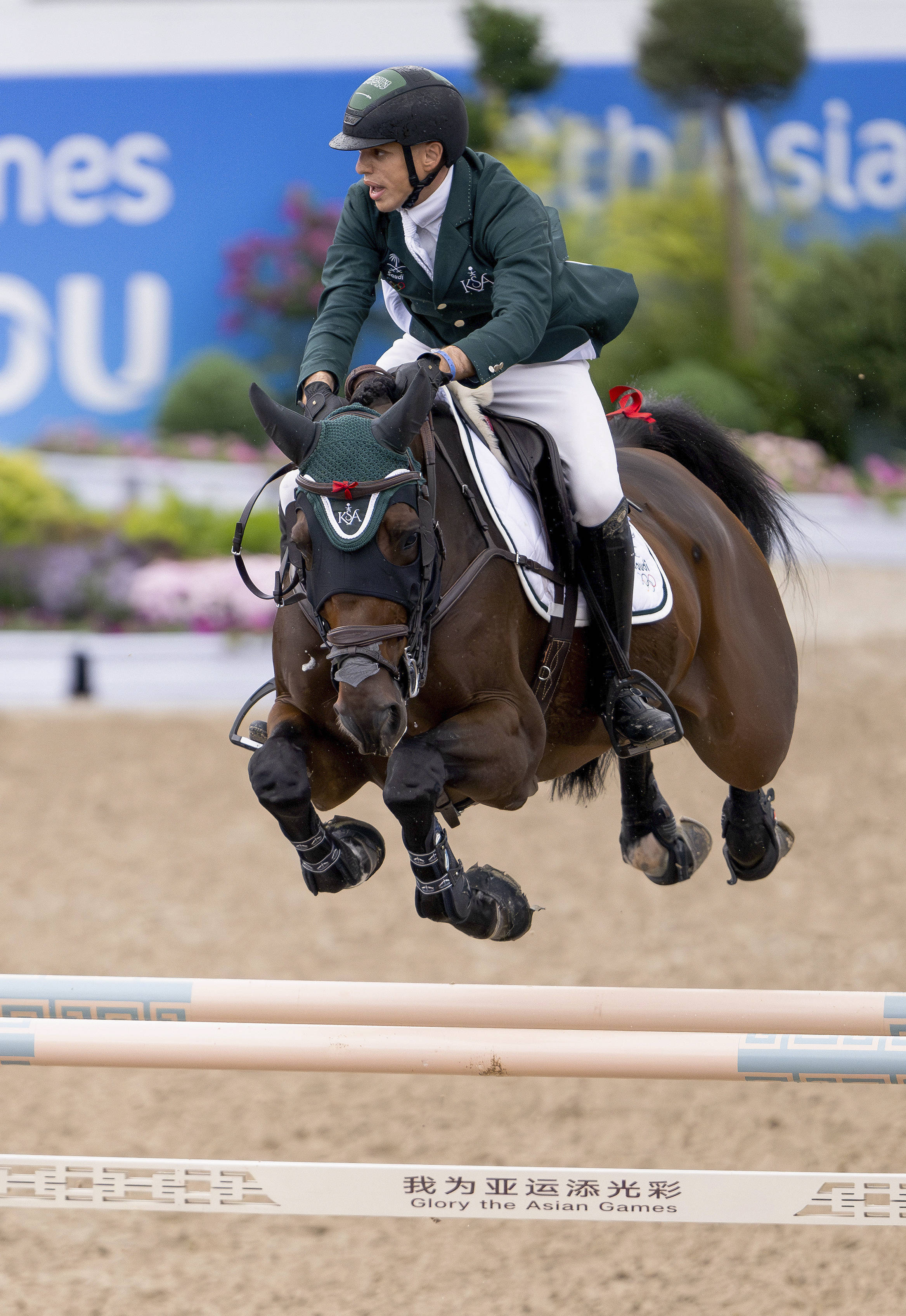 西班牙马术选手表现出色，获得金牌