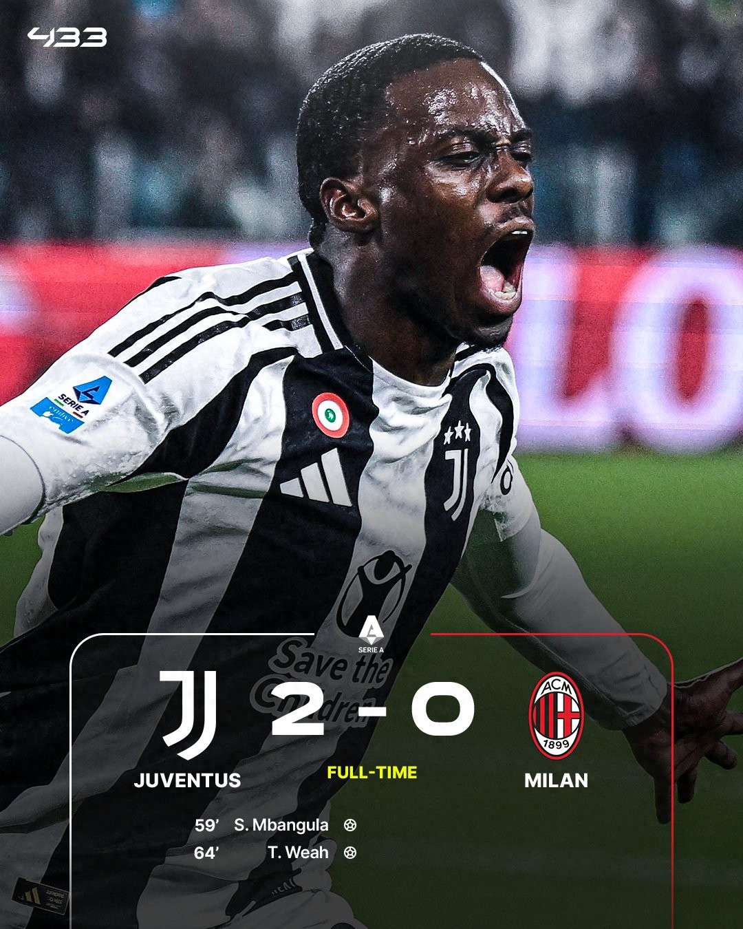 关于尤文图斯-击败AC米兰暂时领跑意甲的信息 关于尤文图斯-击败AC米兰暂时领跑意甲的信息